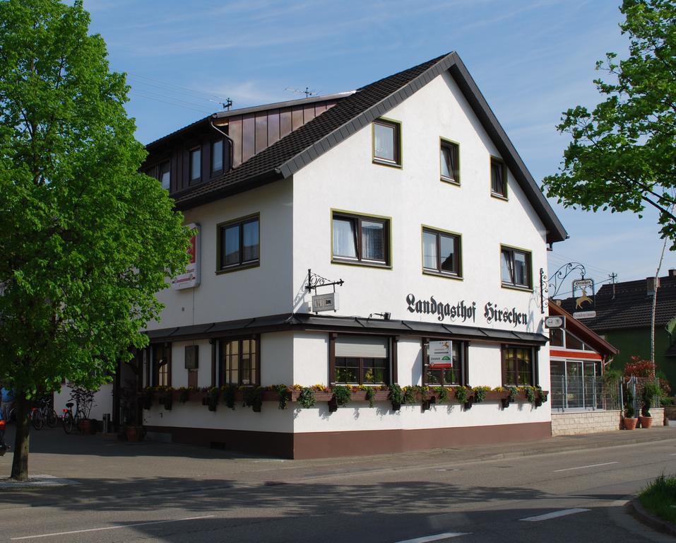 ריינהאוזן Hotel - Restaurant Hirschen - Werneths Landgasthof Beim Europa- Park Rust מראה חיצוני תמונה